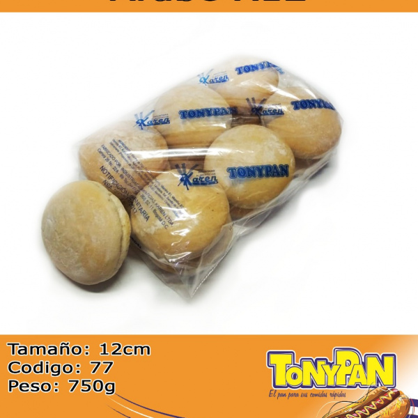 Pan Hamburguesa Arabe x 12 und
