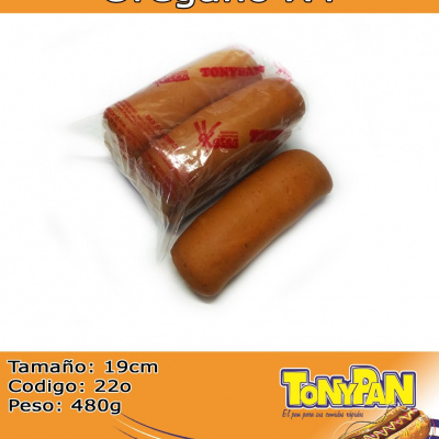 Pan Sándwich Orégano x 4 und