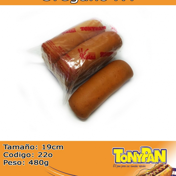 Pan Sándwich Orégano x 4 und