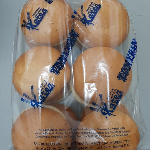 Pan Hamburguesa Brioche 10cm x 12 und
