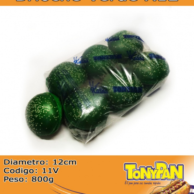 Pan Hamburguesa Brioche Verde x 12 und