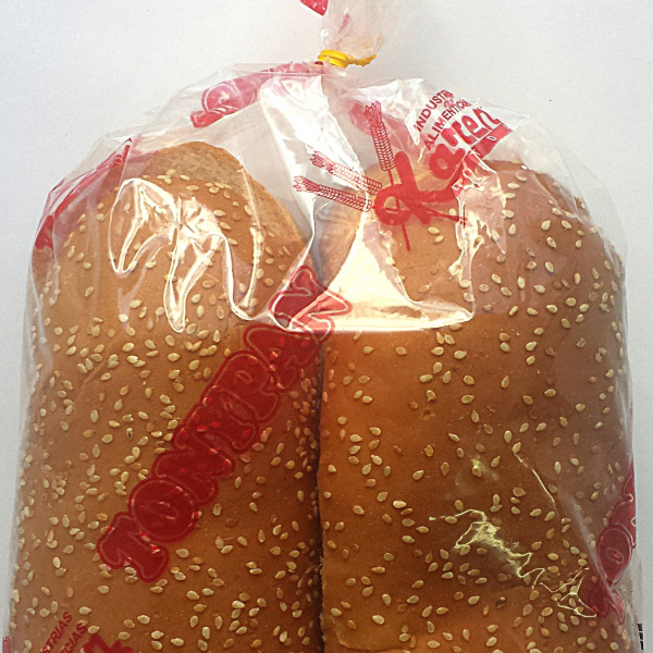 Pan Sándwich Corto Ajonjoli x 4 und
