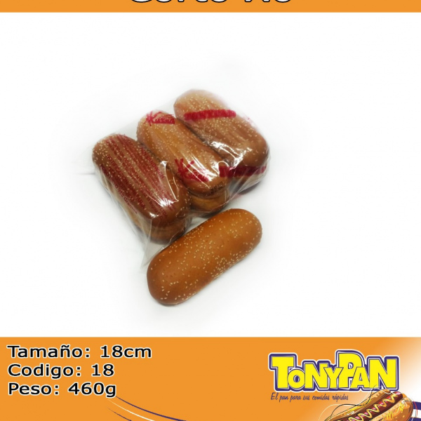 Pan Sandwich Ajonjoli Sin Tajar x 6 und